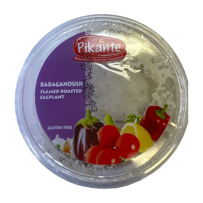 Pikante babaganoush flamed roasted eggplant gluten free 8oz