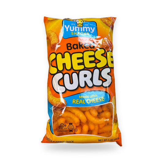 Yummy snacks baked cheese curls Cholov Yisroel 5oz