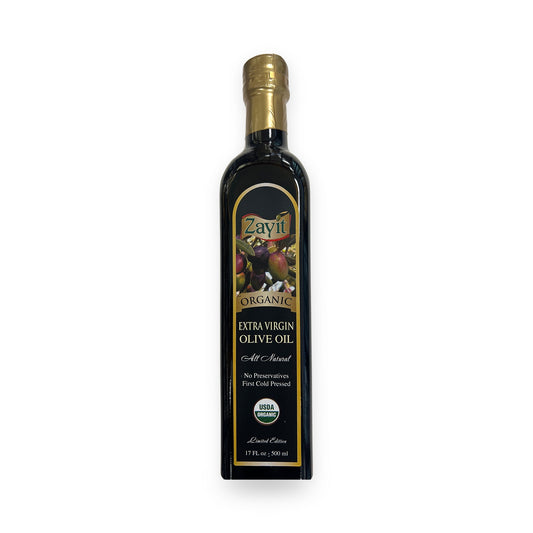 Zayit. Organic extra virgin olive oil 17oz